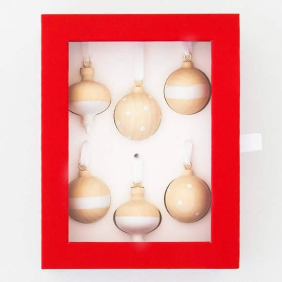 Sugar Paper Holiday Sugar Paper Wood Ornament Set Poshmark
